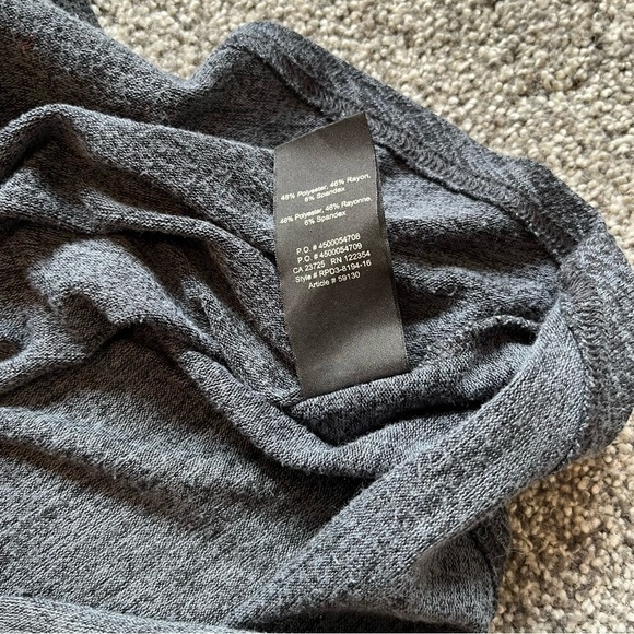 Aritzia Golden TNA Blue Grey Casual Lounge Romper - size medium - Picture 8 of 10